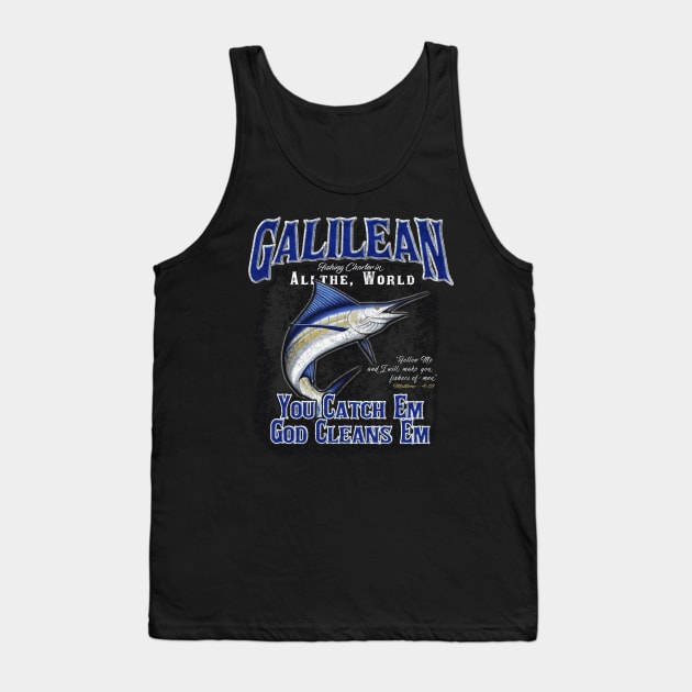 The Galilean Tank Top by PacPrintwear8